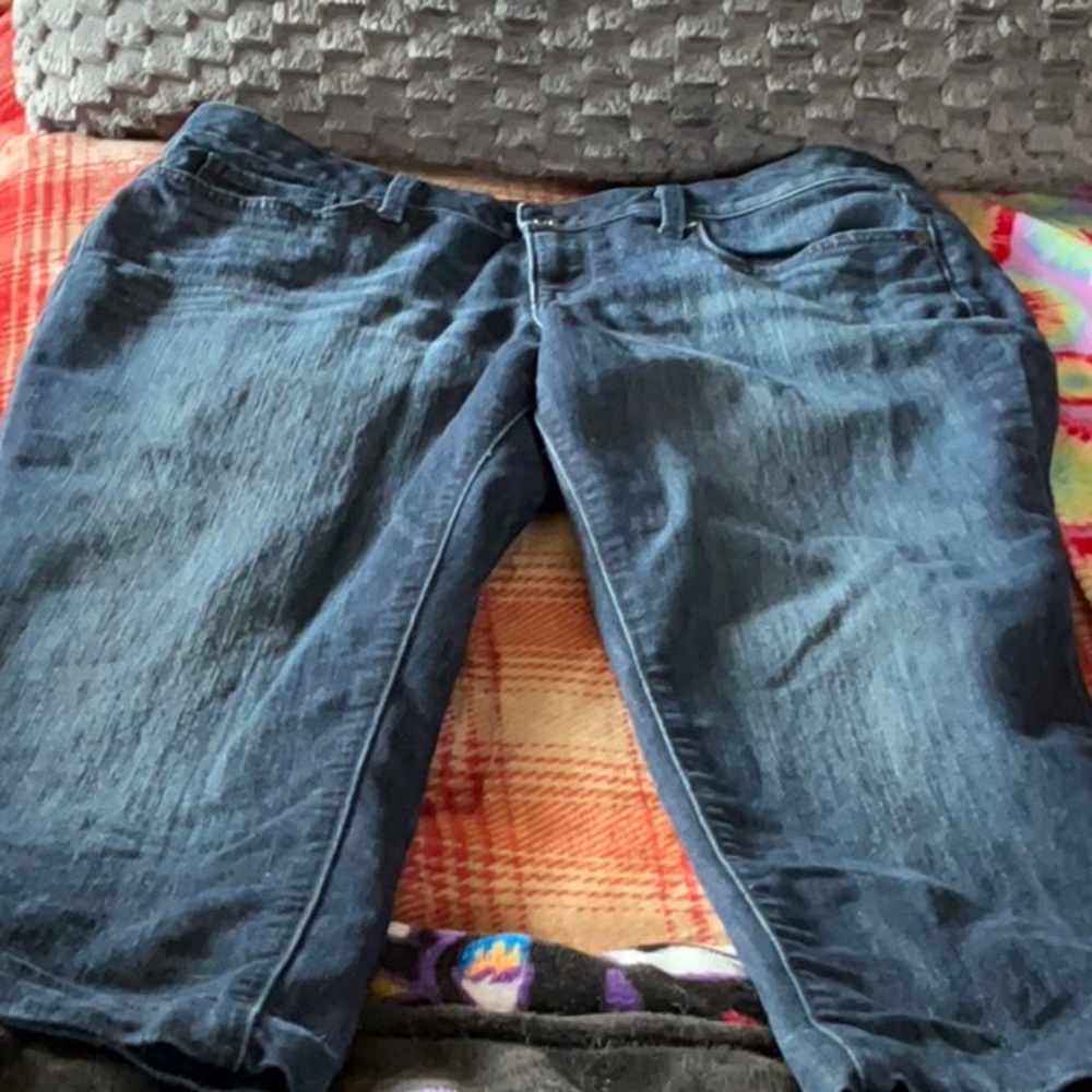 Dark Blue Denim Jeans